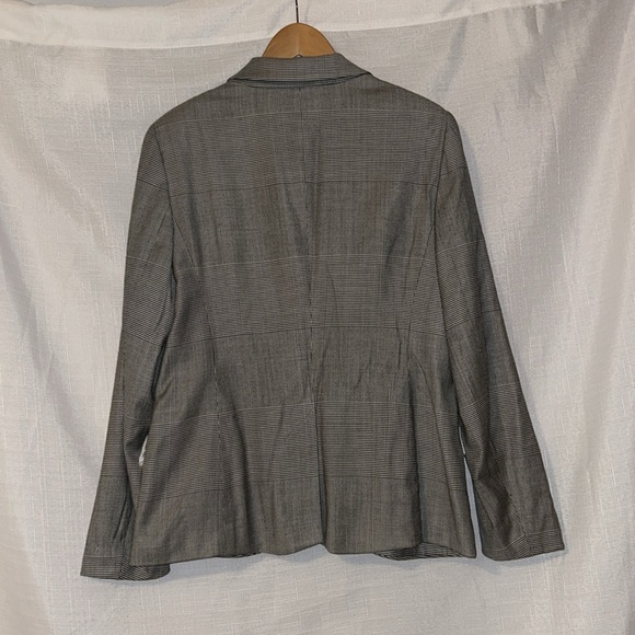 Escada Houndstooth microprint Front Button Blazer 40 M - Picture 5 of 12